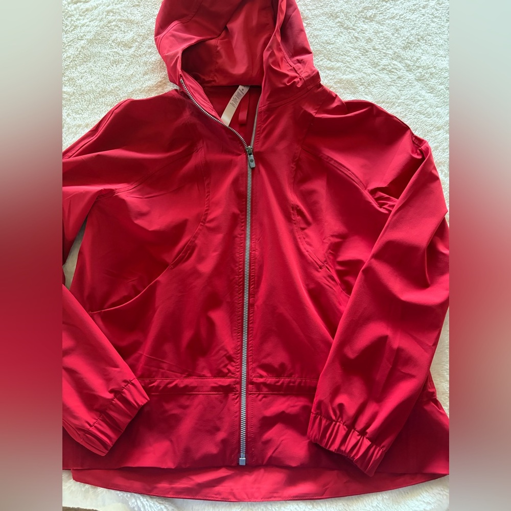 Lululemon dark red jacket